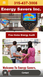 Mobile Screenshot of energysaverscny.com