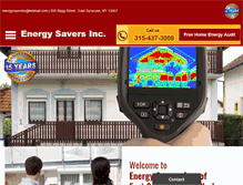 Tablet Screenshot of energysaverscny.com